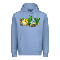 Colony Blue lucky pet  St. Patrick's Premium Hoodie - HowdyJamesFarm