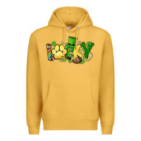 Mustard lucky pet  St. Patrick's Premium Hoodie - HowdyJamesFarm