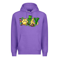 Purple lucky pet  St. Patrick's Premium Hoodie - HowdyJamesFarm