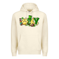 Sandshell lucky pet  St. Patrick's Premium Hoodie - HowdyJamesFarm
