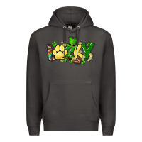 Smoke lucky pet  St. Patrick's Premium Hoodie - HowdyJamesFarm