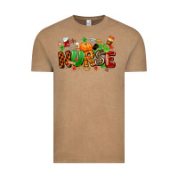Vintage Coffee fall nurse Vintage Tee - MaliasSmallBusiness