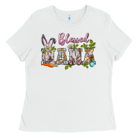 White blessed mama easter Ladies Tee - BarkalooDesign
