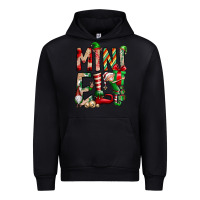 Black Mini Elf Urban Hoodie - CowhideDigitalArt