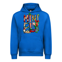 Cobalt Mini Elf Urban Hoodie - CowhideDigitalArt