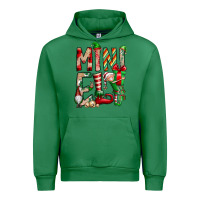 Emerald Mini Elf Urban Hoodie - CowhideDigitalArt