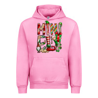 Fuchsia Pink Mini Elf Urban Hoodie - CowhideDigitalArt