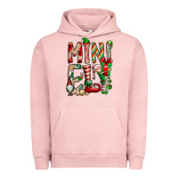 Pigment Salmon Mini Elf Urban Hoodie - CowhideDigitalArt