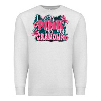 Oatmeal Heather i wear pink for my grandma Premium Sweatshirt - FaDigitalArtStudio