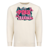 Sandshell i wear pink for my grandma Premium Sweatshirt - FaDigitalArtStudio