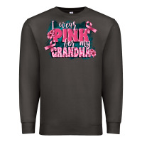 Smoke i wear pink for my grandma Premium Sweatshirt - FaDigitalArtStudio