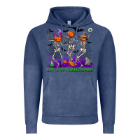 Vintage Denim let s get halloweird Vintage Hoodie - NancyCooperArtShop