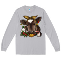 Moon Dust christmas baby cow Long Sleeve Tee - RanaPortraitStore
