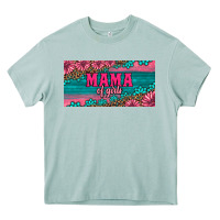 Arona pink roses mama of girls license plate Heavy Core Tee - Artiststas