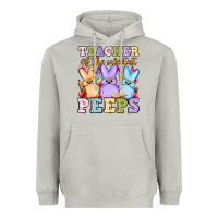 Moon Dust Easter Day Teacher of the sweetest peeps Heavyweight Hoodie - OliviaCreatesArt