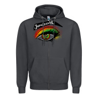 Smoke juneteenth eyelash cowgirl Zipper Hoodie - CowGirlArtShop