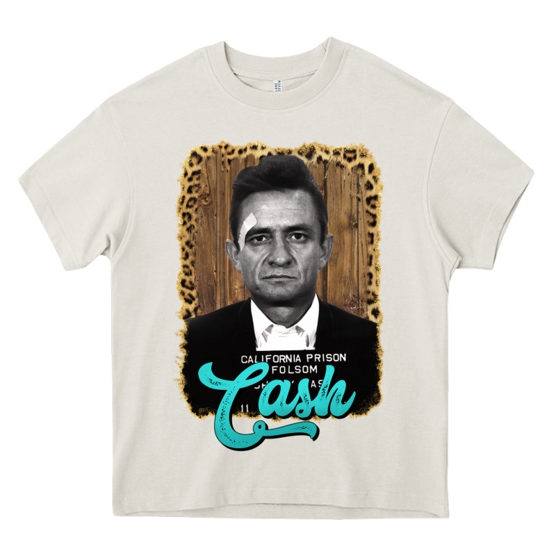 Johnny Cash Heavy Core Tee by AdoDesignShop | Teevron