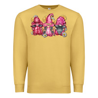 Antique Gold breast cancer gnomes Premium Sweatshirt - FaDigitalArtStudio