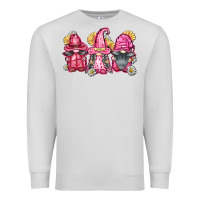 Dove Grey breast cancer gnomes Premium Sweatshirt - FaDigitalArtStudio
