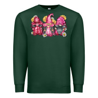 Sports Green breast cancer gnomes Premium Sweatshirt - FaDigitalArtStudio