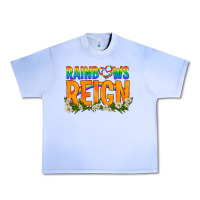 Grape Ice LGBTQ+ Rainbows Reign Urban Heavy Tee - BundleAndBundleShop