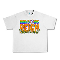 Lunar Rock LGBTQ+ Rainbows Reign Urban Heavy Tee - BundleAndBundleShop