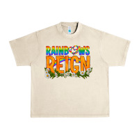 Sandshell LGBTQ+ Rainbows Reign Urban Heavy Tee - BundleAndBundleShop