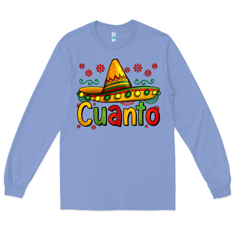 Cuanto My Fourth Mexican Birthday Long Sleeve Tee by Jasminsmagicworld | Teevron