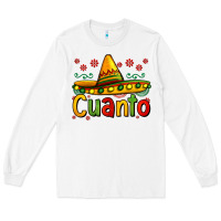 White Cuanto my fourth mexican birthday Long Sleeve Tee - Jasminsmagicworld