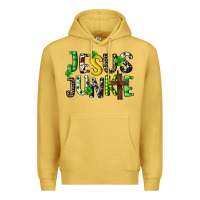 Antique Gold Jesus junkie St. Patrick's Premium Hoodie - CowGirlArtShop