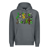 Rock Jesus junkie St. Patrick's Premium Hoodie - CowGirlArtShop