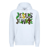 White Jesus junkie St. Patrick's Premium Hoodie - CowGirlArtShop