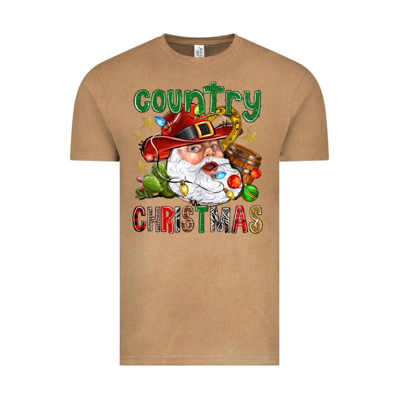 Country Christmas Vintage Tee by NancyCooperArtShop | Teevron