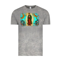 Cloud Rock gemstone our lady of guadalupe Vintage Tee - JahusDesignShop