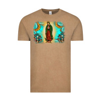 Vintage Coffee gemstone our lady of guadalupe Vintage Tee - JahusDesignShop