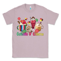 Lilac cafecito y chisme coffee cups Classic Tee - MaliasSmallBusiness