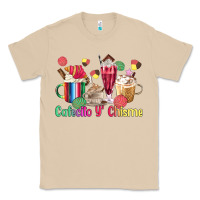 Mushroom cafecito y chisme coffee cups Classic Tee - MaliasSmallBusiness
