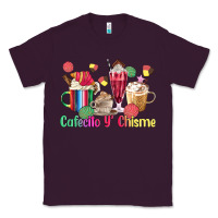 Plum cafecito y chisme coffee cups Classic Tee - MaliasSmallBusiness