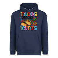 Navy Tacos before Vatos Valentine's Day Heavyweight Hoodie - FaDigitalArtStudio