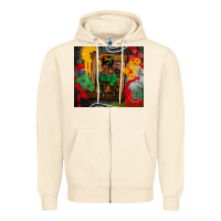 Sandshell juneteenth black woman fashion girl Zipper Hoodie - CowGirlArtShop