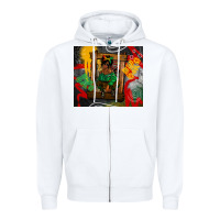 White juneteenth black woman fashion girl Zipper Hoodie - CowGirlArtShop
