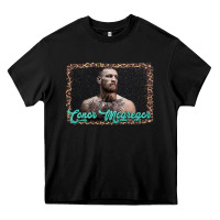 Black sport conor mcgregor Heavy Core Tee - AdoDesignShop