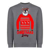 Storm Christmas Buldog Heavyweight Sweatshirt - Bettercallsaul