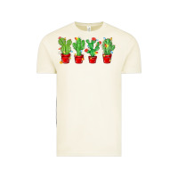 Vintage Arctic Christmas Cactuses Vintage Tee - MaliasSmallBusiness