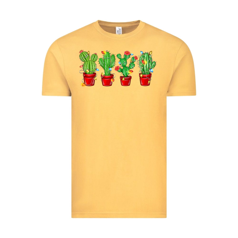 Christmas Cactuses Vintage Tee by MaliasSmallBusiness | Teevron