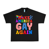Black Make America Gay Again Urban Heavy Tee - BundleAndBundleShop