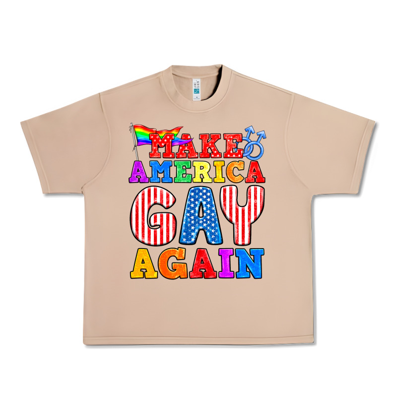 Make America Gay Again Urban Heavy Tee by BundleAndBundleShop | Teevron
