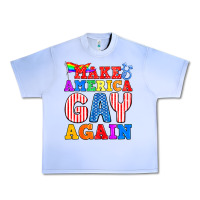Grape Ice Make America Gay Again Urban Heavy Tee - BundleAndBundleShop