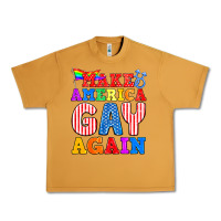 Peanut Butter Make America Gay Again Urban Heavy Tee - BundleAndBundleShop
