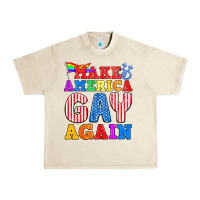 Sandshell Make America Gay Again Urban Heavy Tee - BundleAndBundleShop